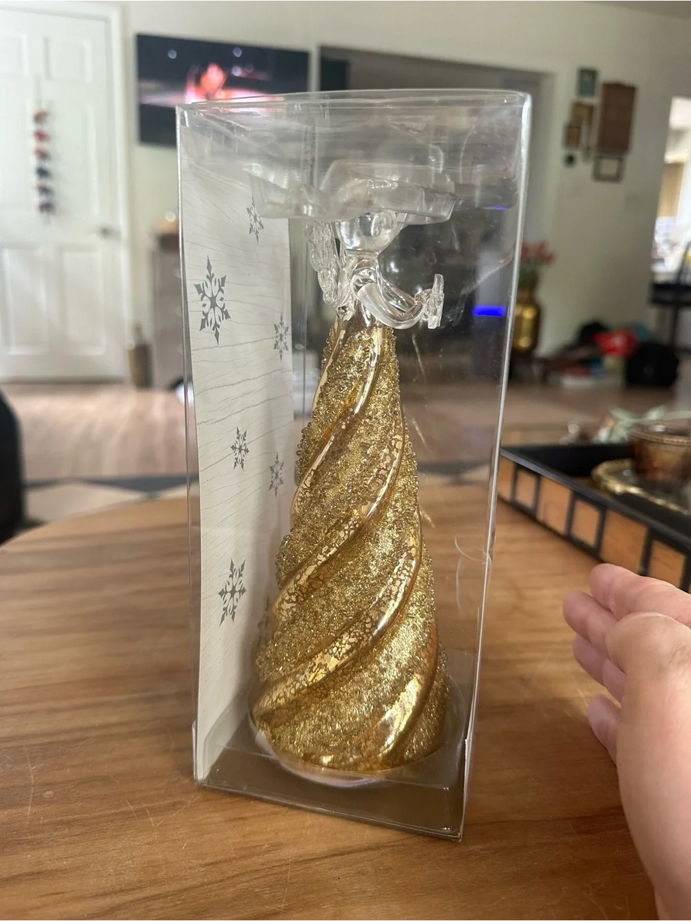 Pier 1 sparkling gold